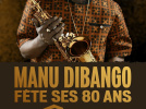 Manu Dibango en concert à l’Olympia de Paris pour ses 80 ans