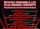 Olympia Écran live : retransmission de concerts de légende sur grand écran