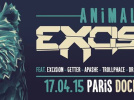 Soirée Animalz au Dock Pullman avec Excision