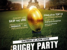 TOP 14 Rugby Party au Champ de Mars à Paris