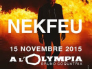 Nekfeu en concert à l’Olympia de Paris en novembre 2015