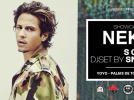 Nekfeu en showcase au Yoyo