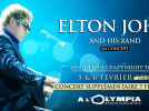 Elton John en concerts à l’Olympia de Paris en 2016