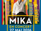 Mika en concert à l'AccorHotels Arena de Paris en 2016