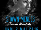 Shawn Mendes en concert à l'Olympia de Paris en mai 2016