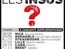 Les Insus : concert supplémentaire au Zénith de Paris en novembre 2016