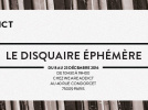 Le Disquaire Ephémère 