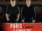 Heffron Drive en concert au Grand Rex de Paris en février 2017