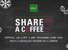"Share a coffee" : EXKi offre un café pour les plus démunis
