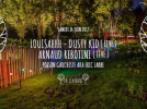 Louisahhh, Dusty Kid et Arnaud Rebotini à La Clairière
