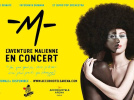 LAMOMALI de -M- en concert à l'Arena Bercy de Paris en décembre 2017