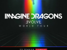 Imagine Dragons en concert à l'Arena Bercy de Paris en février 2018