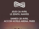 Arcade Fire en concert à l'AccorHotels Arena Bercy de Paris en avril 2018