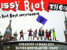 Pussy Riot : Riot Days à L’Elysée Montmartre de Paris