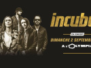 Incubus en concert à l'Olympia de Paris en septembre 2018