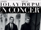 Benjamin Biolay et Melvil Poupaud en concert à l'Olympia de Paris en février 2019