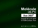 Molécule -22.7°c : Live 360° à La Gaîté lyrique