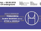 House Of Underground invite Virginia and Fabio Monesi au Rex Club