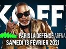 Koffi Olomidé en concert à Paris La Défense Arena en février 2021