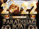 Paradisiac Croisière Boat Party New Year 2022 à Paris