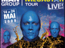 blue man