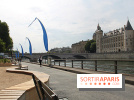 Paris Plage 2014 - : Voie Georges Pompidou