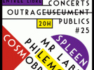 Concerts, Paris, Cosmobrown, Mr Lab, Philemon, Spleen