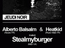 Soirée, Paris, Disquaires, Jeudi Noir, Alberto Balsam, Heatkid, Stealmyburger