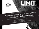 Projection du docu de street-art Sky’s the limit à la Maison de la Radio 