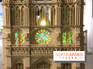 Exposition LEGO à l'Hôtel de Ville - façade de Notre Dame de Paris