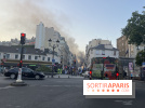 Incendie dans le 18e arrondissement : une voiture en flammes