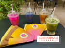 Bonjour Palais-Royal, coffee shop coloré et gourmand au cœur d'un des plus beaux jardins de Paris