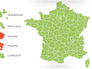 La carte du déconfinement par département : la France métropolitaine en vert
