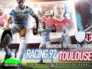 Racing 92 Toulouse à Paris La Défense Arena 