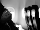 Coronavirus : en avion, seul le masque chirurgical à usage unique est autorisé