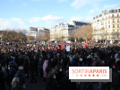 Manifestation et grève des syndicats CGT, FSU et Solidaires pour l'emploi le 4 janvier 2021