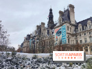La Neige à Paris - Hôtel de Ville