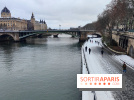 La Neige à Paris - quais de Seine