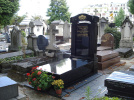 Le Cimetière de Passy, en face de la Tour Eiffel