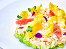 La recette de la salade de king crab du chef Jérôme Videau
