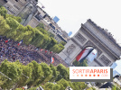 Défilé de l'Equipe de France sur les Champs-Elysées, les photos