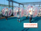 Animation de Bubble Foot sur la Tour Montparnasse