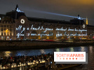Quelle est cette projection lumineuse sur le musée d'Orsay ?