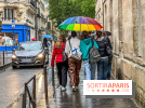 visuel Paris visuel  - pluie - parapluie