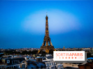 Visuel ParisTour Eiffel soir nuit