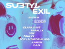 EXIL & Subtyl invitent Parallx, VSK à la Plage du Glazart