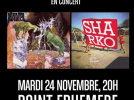 Navel, Sharko, Concerts, Paris, Point Ephémère