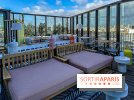L’Hôtel Mama Shelter Paris West, terrasse