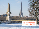 La Neige à Paris ce 10 février 2021