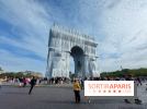 L'Arc de Triomphe empaqueté, nos photos